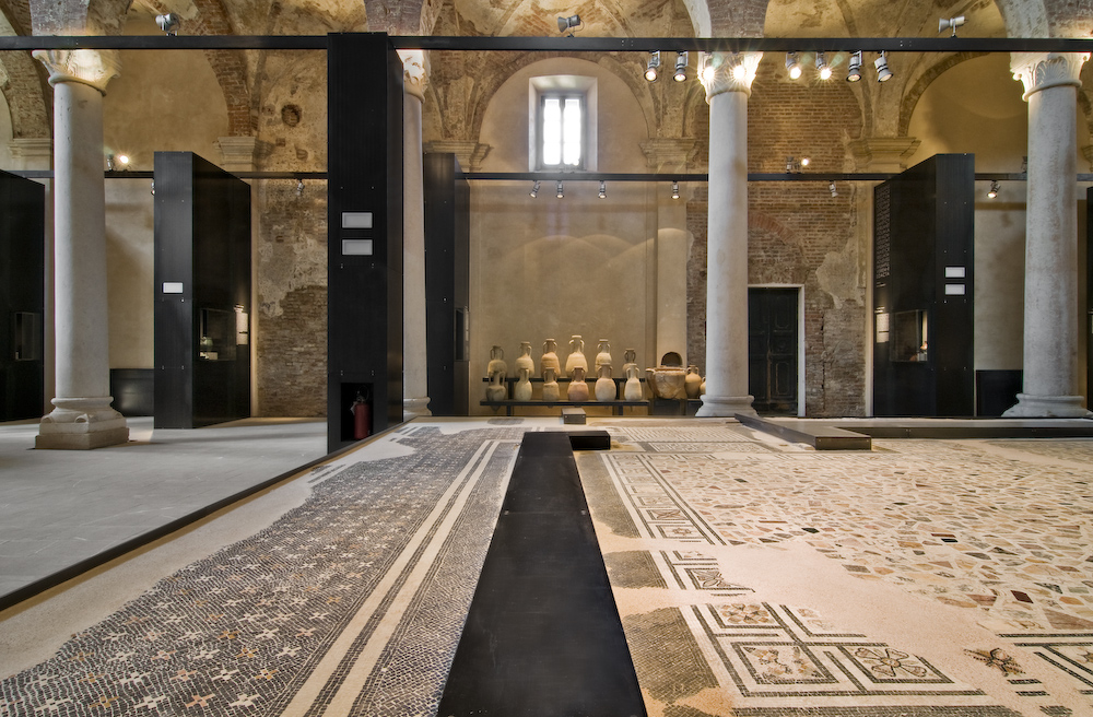 Interno del museo Archeologico di Cremona