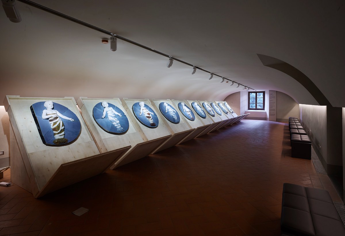 Interior of the Innocenti Museum