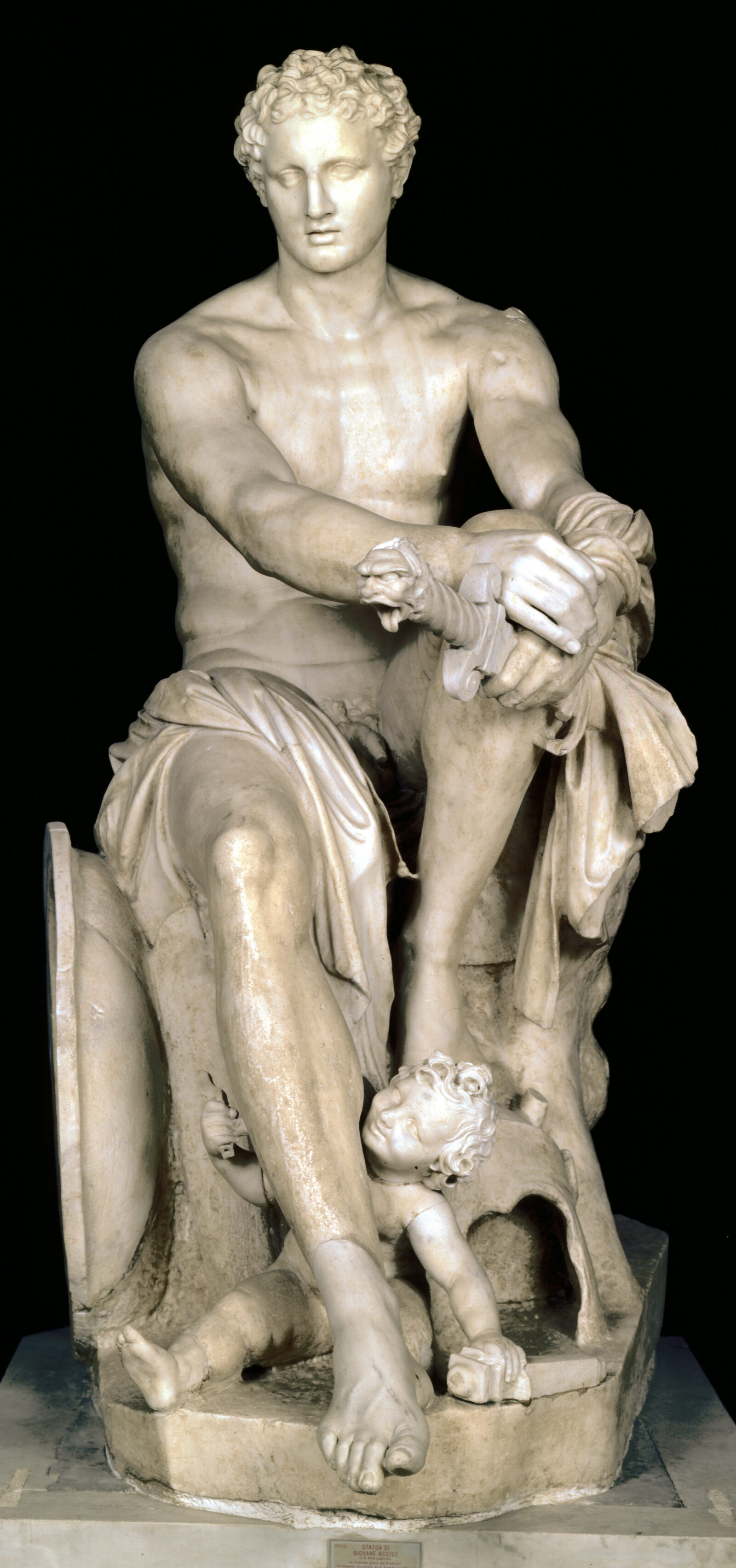 Statua dell'Ares Ludovisi a Palazzo Altemps
