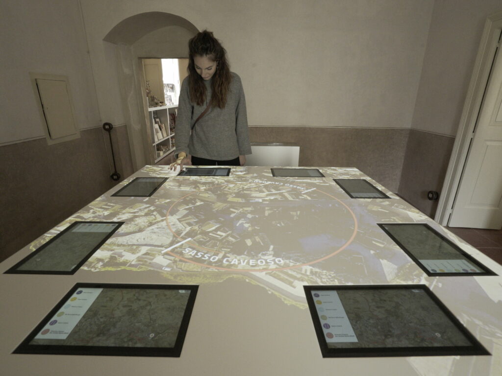 Interactive table at Casa Noha