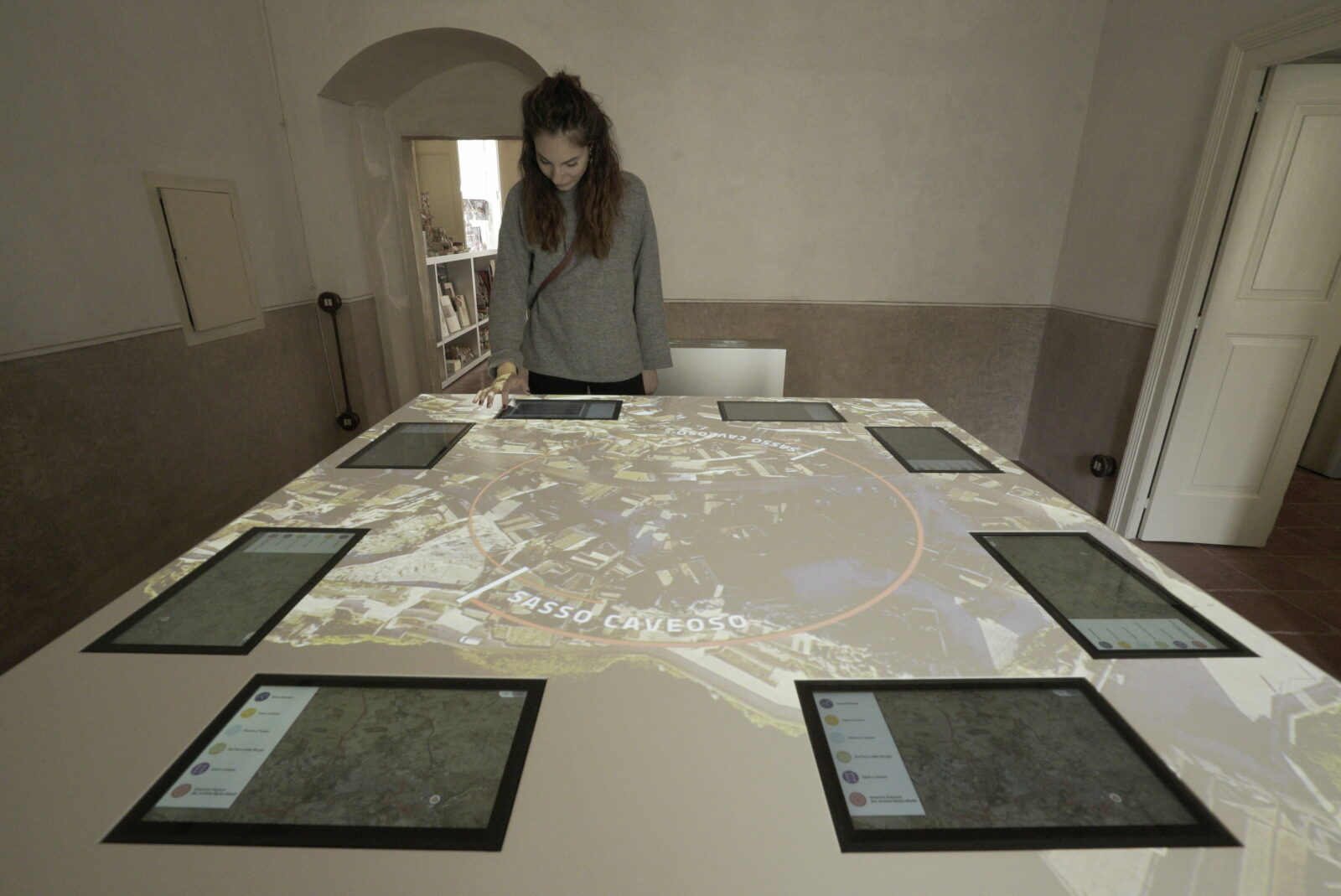 Interactive table at Casa Noha