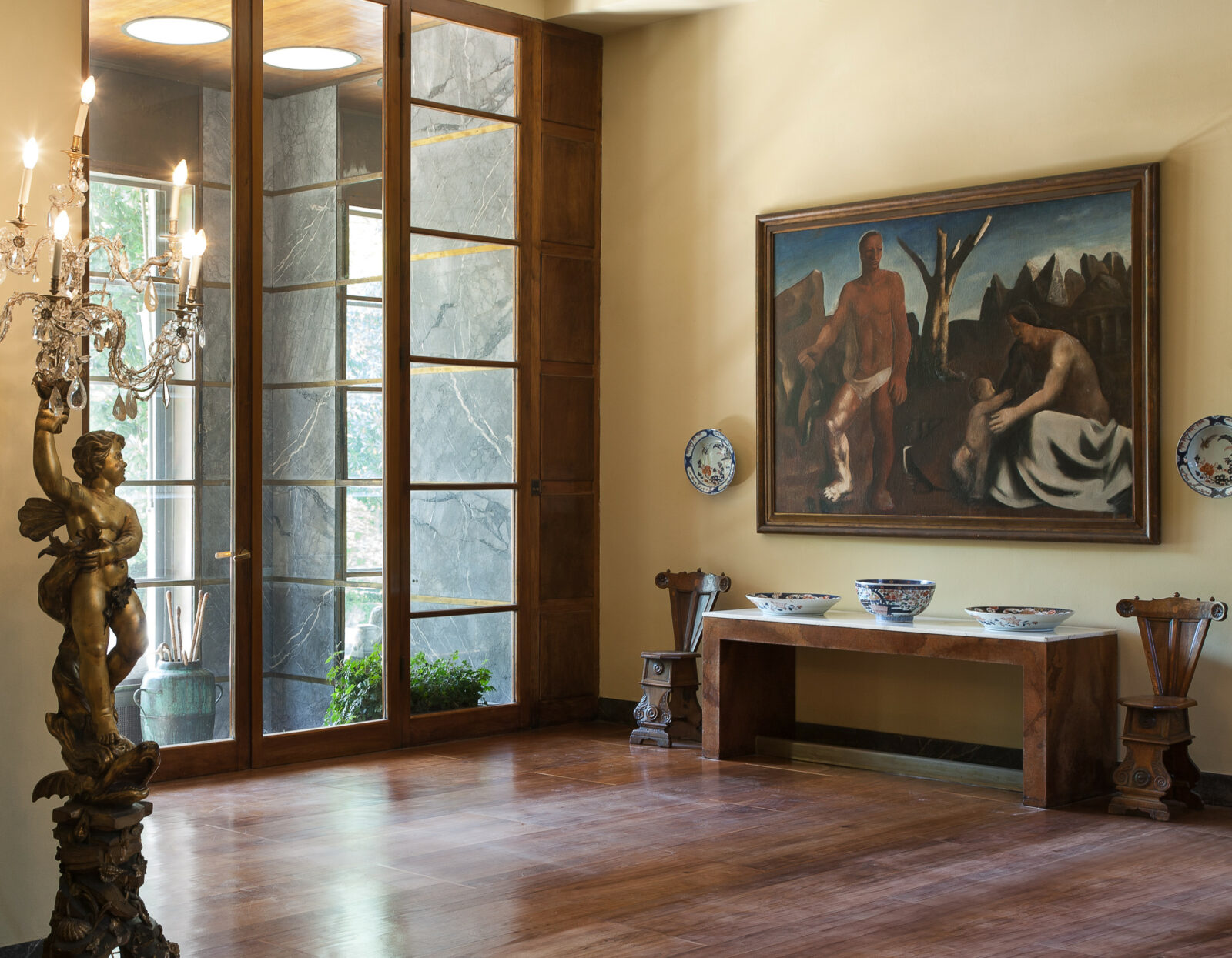 Entrance hall of Villa Necchi Campiglio