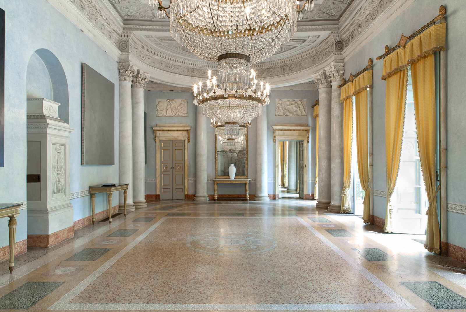 Hall of Villa Panza