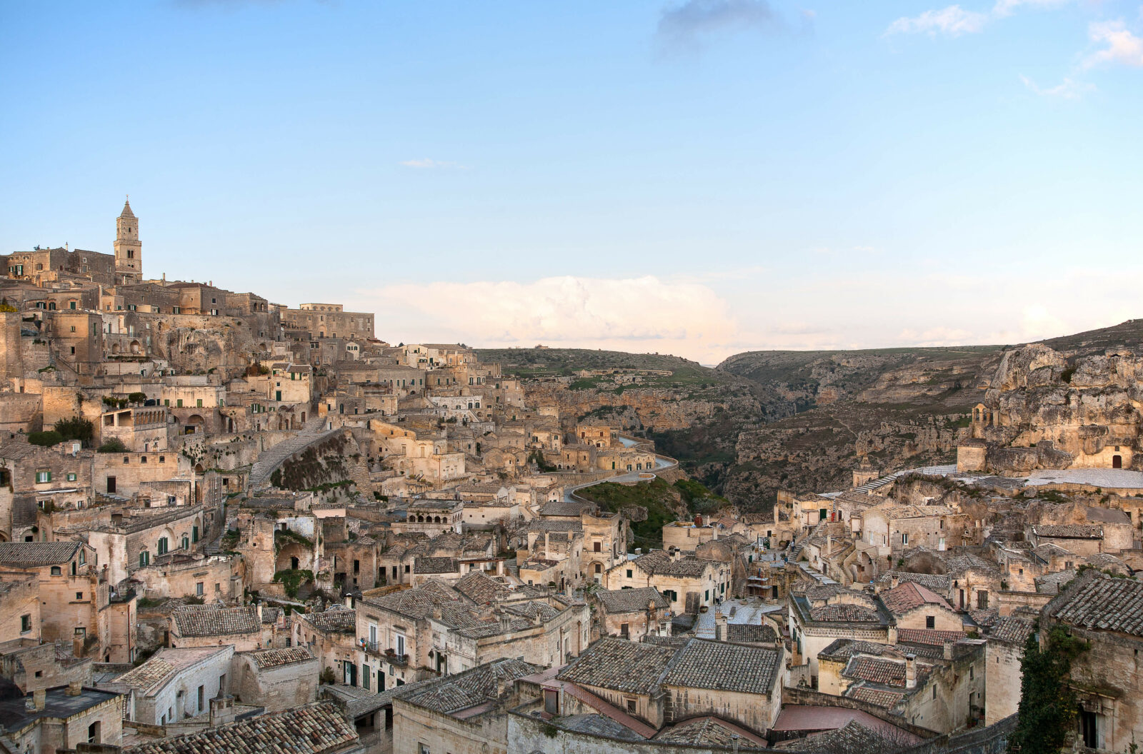 View of Matera