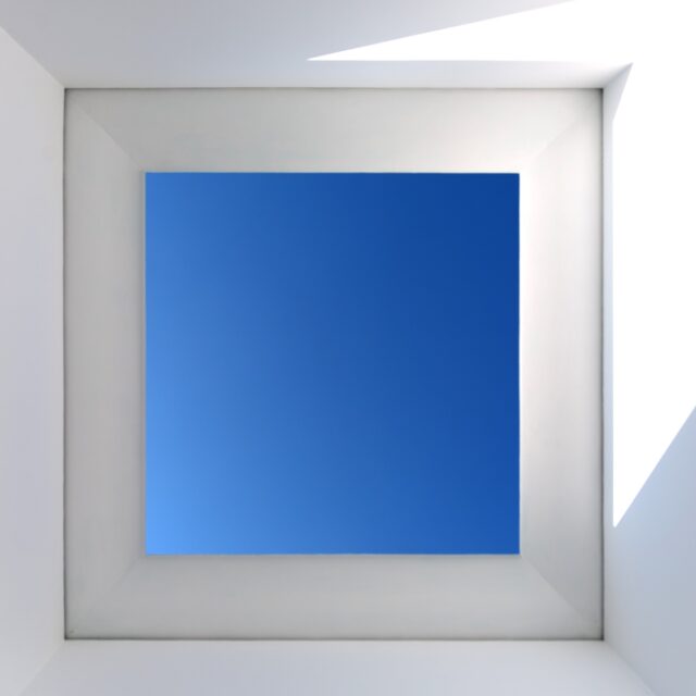 Le sale con le opere di James Turrell