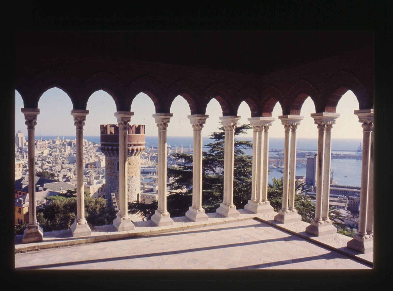 Loggia of the Castle d'Albertis