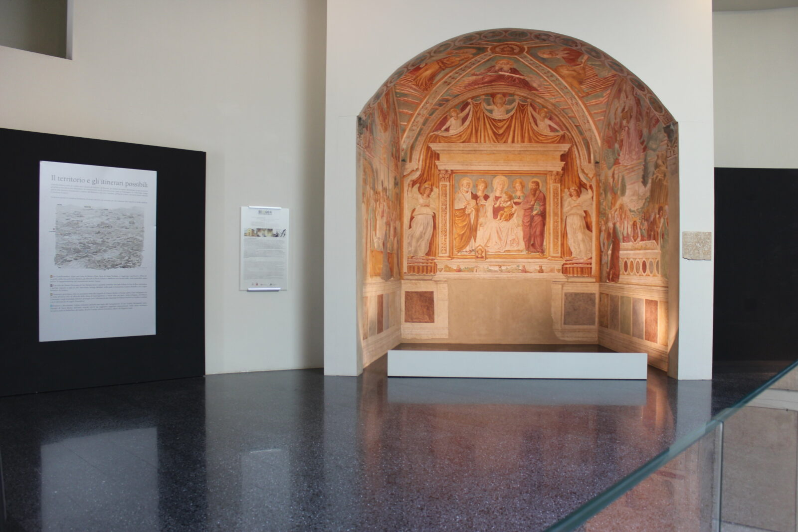 Interior of the Benozzo Gozzoli Museum