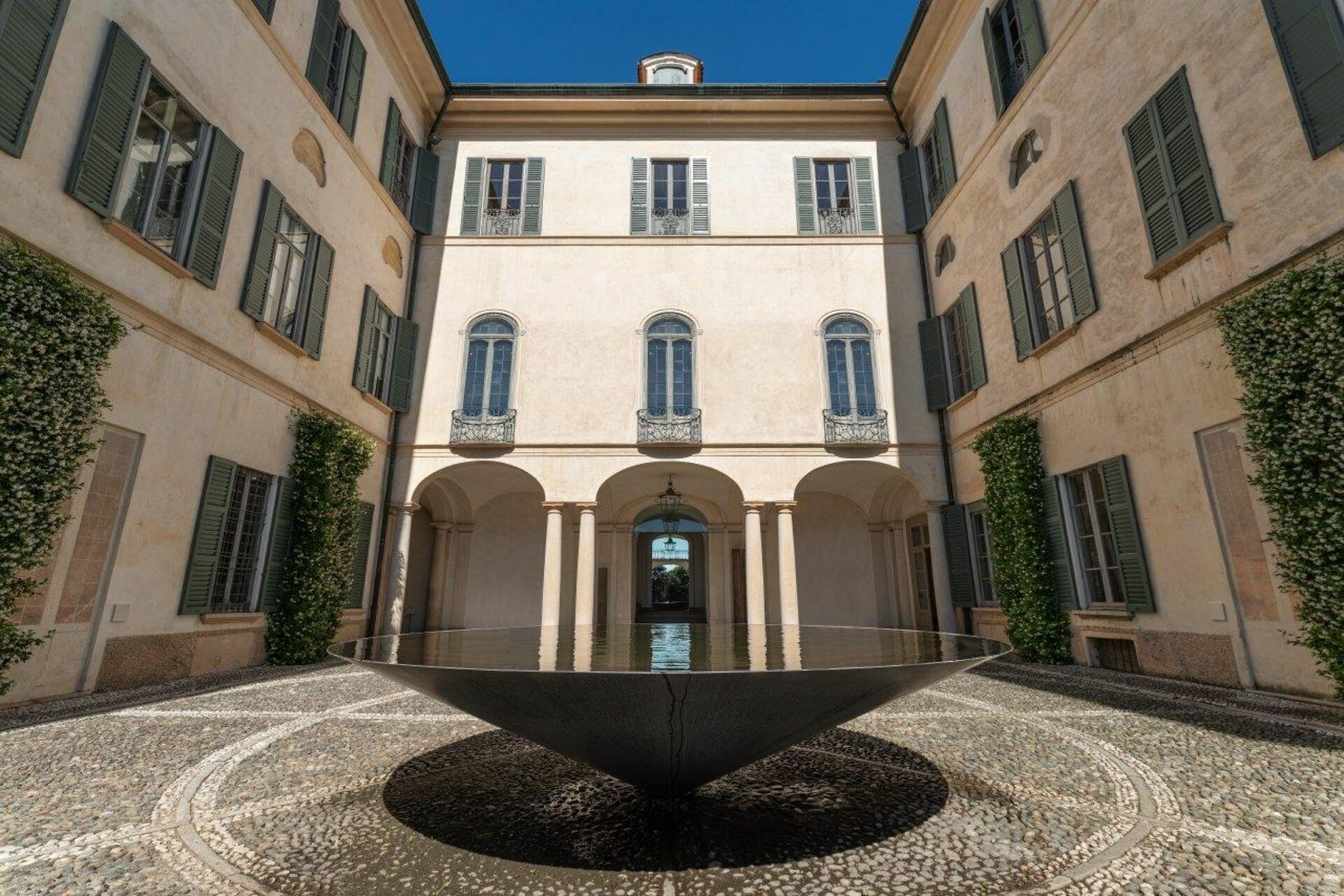 Cortile di Villa Panza