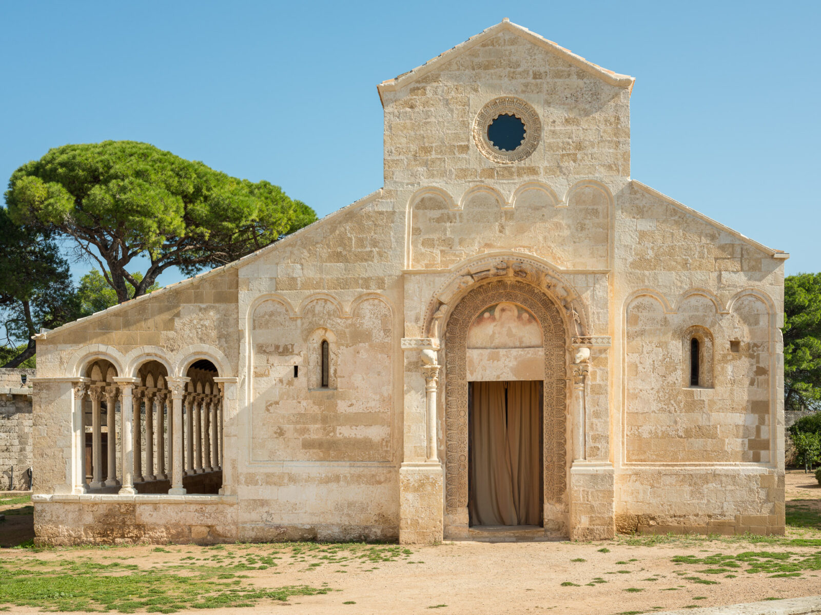 Exterior of the Abbey of Cerrate