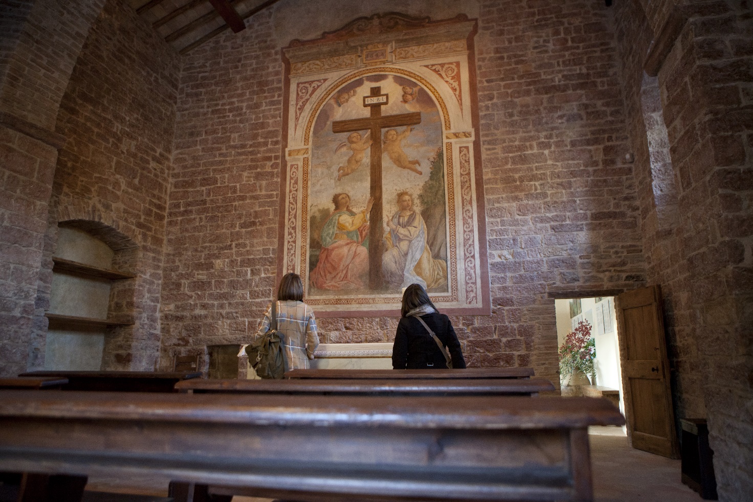Interior of the Monastery at the Woodland of San Francesco