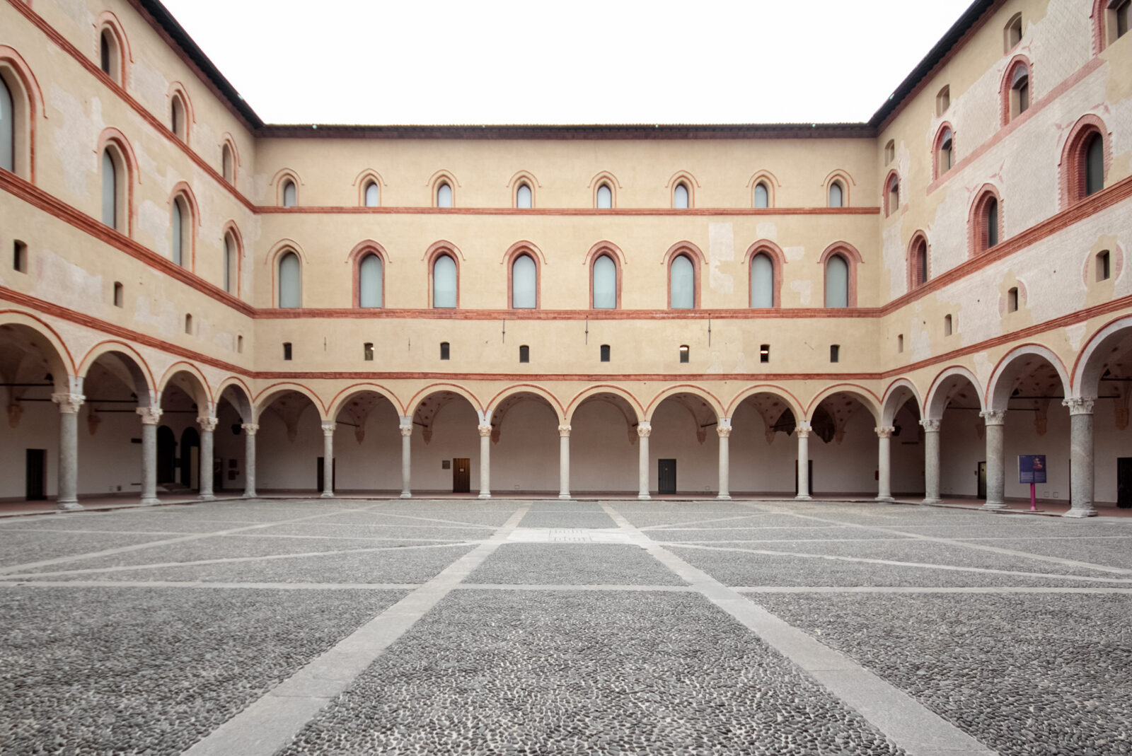 Cortile del Castello Sforzesco