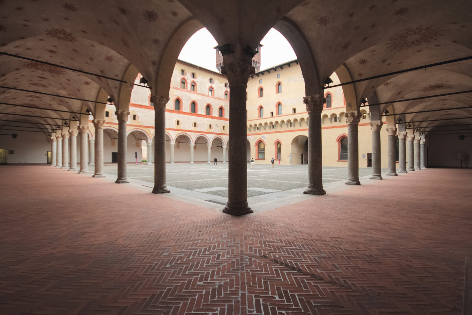 Cortile del Castello Sforzesco