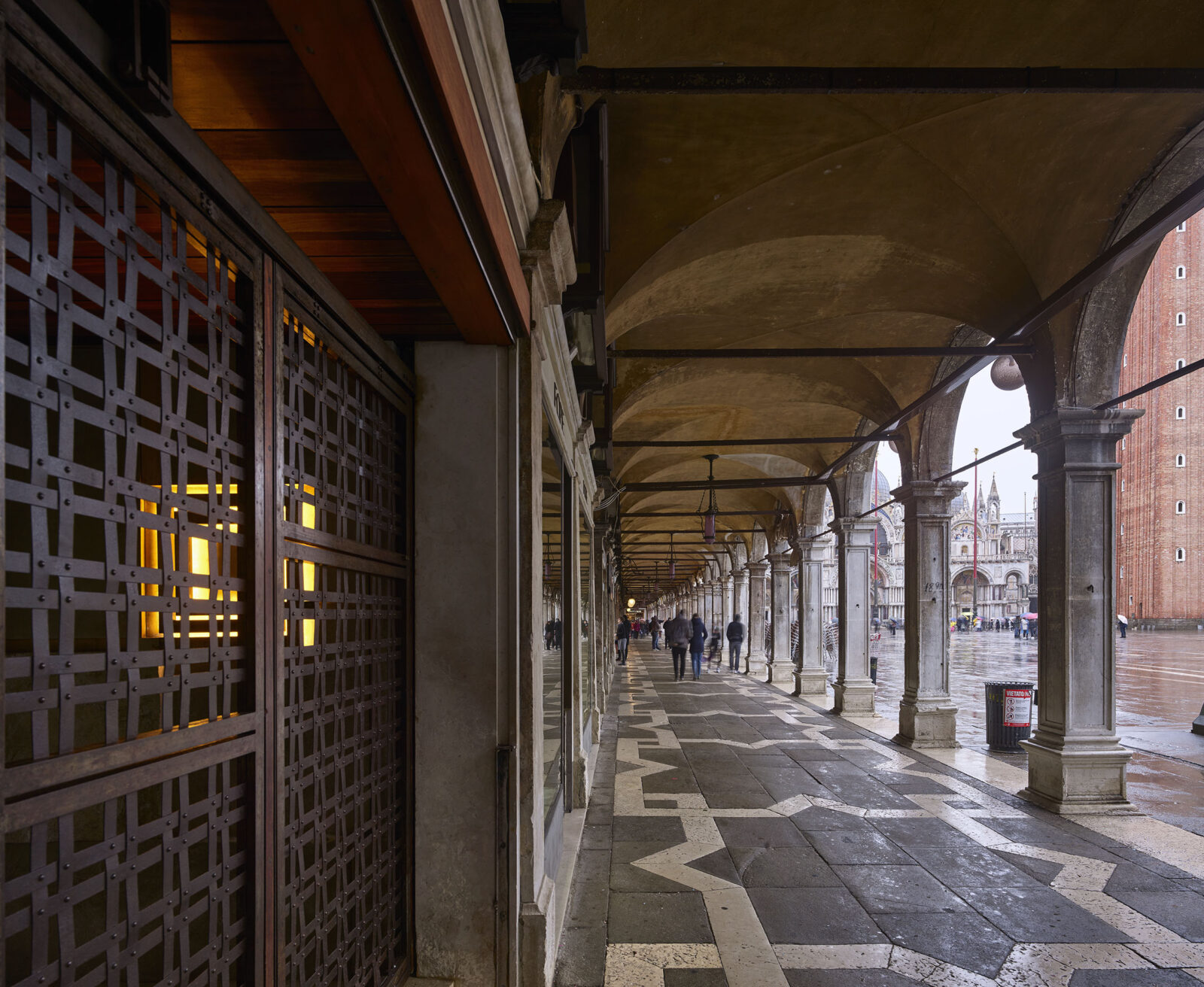 Exterior of the Olivetti Showroom