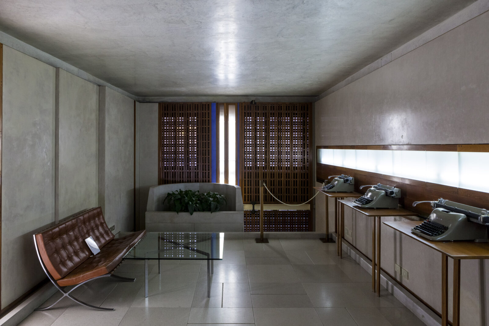 First floor of the Olivetti Showroom