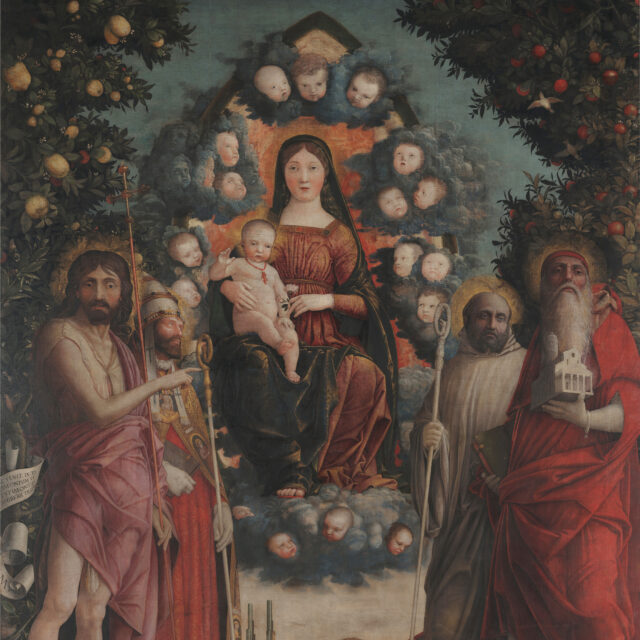 Madonna in gloria e Santi