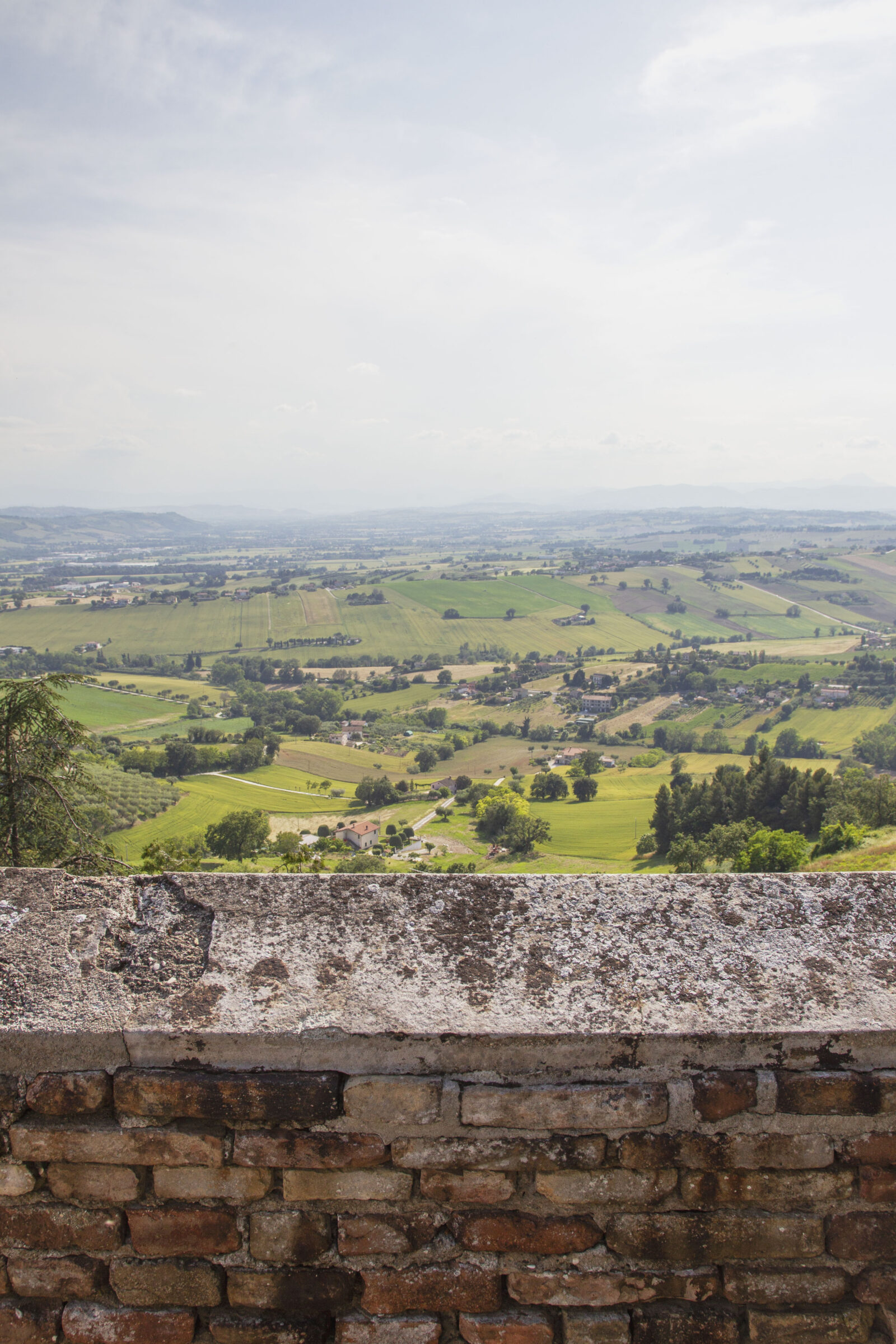 Panorama dall'Orto sul Colle dell'Infinito